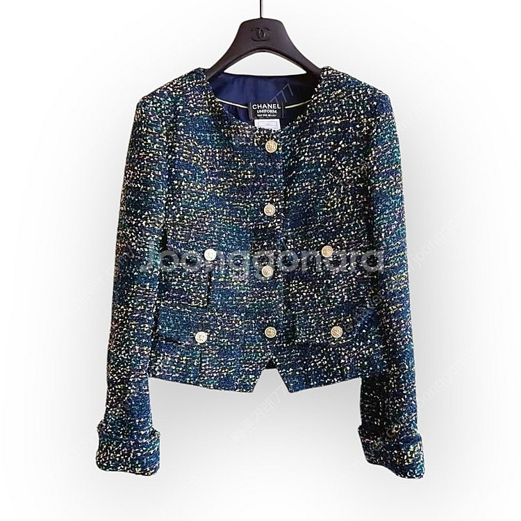 샤넬 트위드 자켓 유니폼 직원용--7