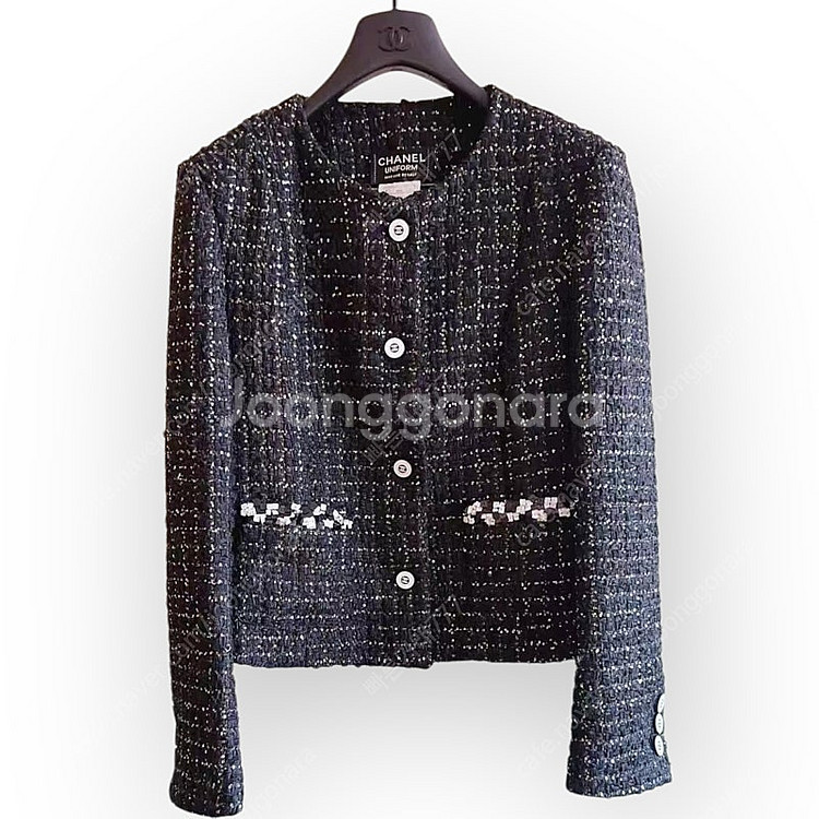샤넬 트위드 자켓 유니폼 직원용--8