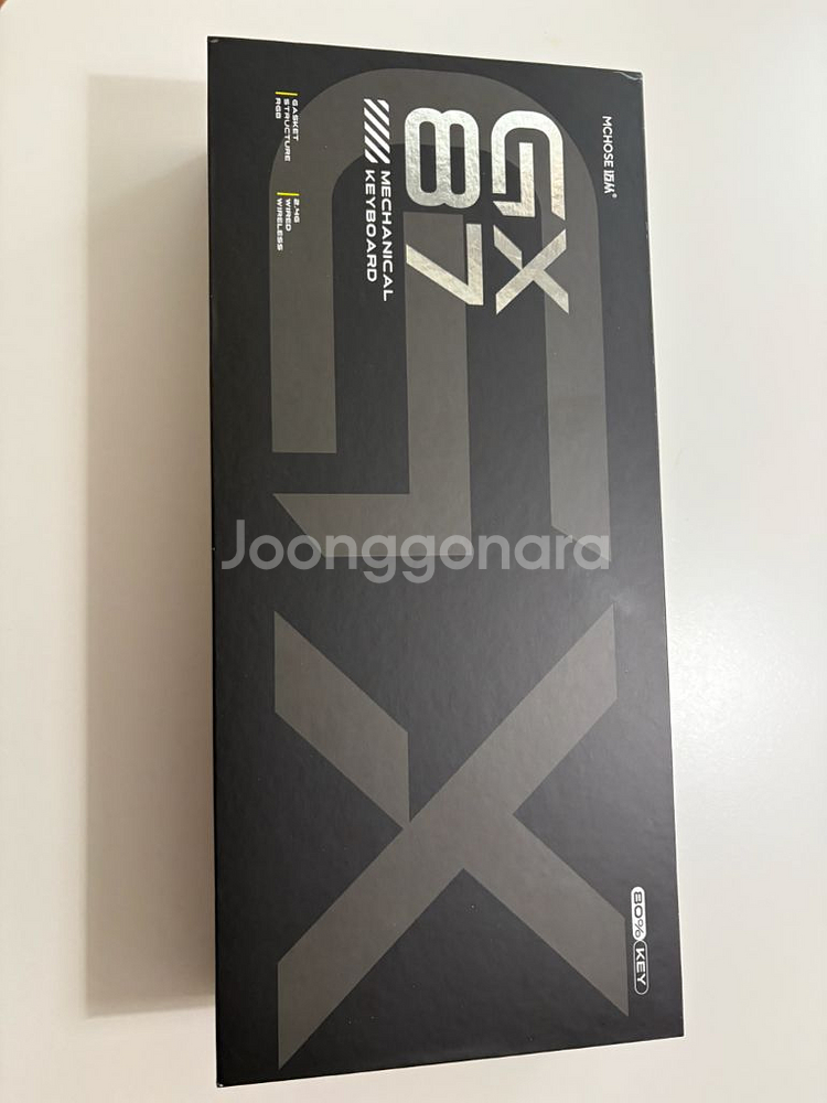 Mchose GX87 풀알루미늄 기계식키보드--1