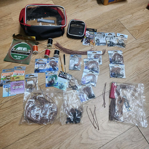 돌돔바늘 묶음바늘 수제제작 케브라 카본