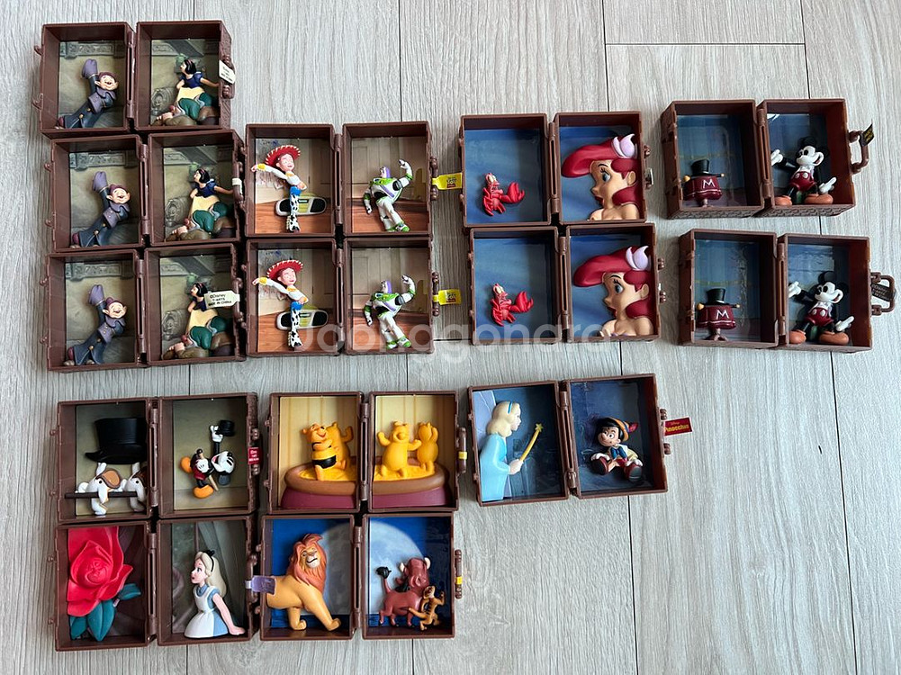 디즈니 가챠 환상으로의여행 9종--0