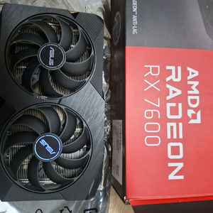 asus dual RX7600