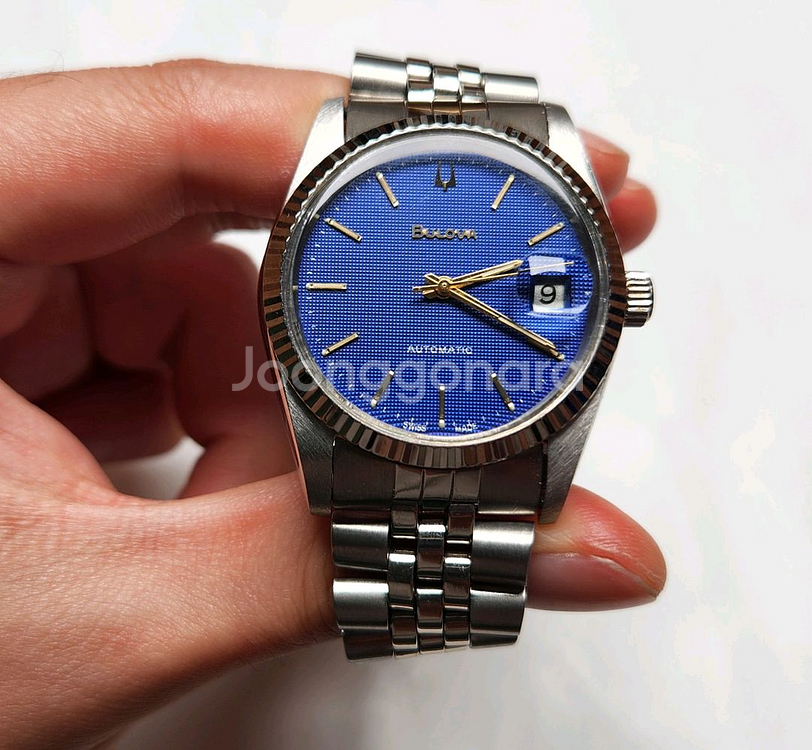 빈티지 부로바 슈퍼세빌 싱글데이트 와플 청판 쥬빌리줄--0