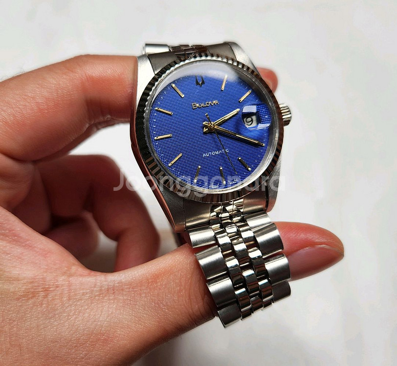 빈티지 부로바 슈퍼세빌 싱글데이트 와플 청판 쥬빌리줄--3