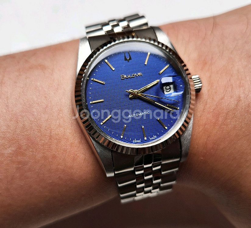 빈티지 부로바 슈퍼세빌 싱글데이트 와플 청판 쥬빌리줄--7