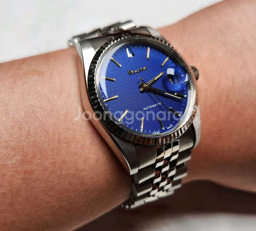 빈티지 부로바 슈퍼세빌 싱글데이트 와플 청판 쥬빌리줄--4