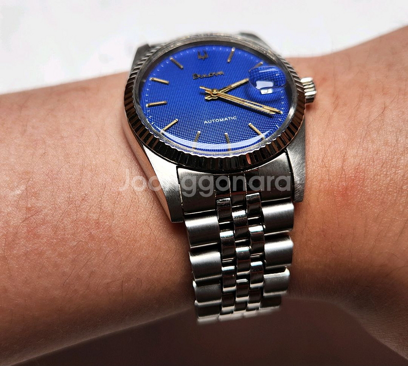 빈티지 부로바 슈퍼세빌 싱글데이트 와플 청판 쥬빌리줄--5