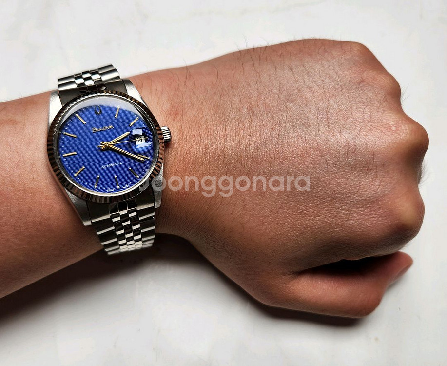 빈티지 부로바 슈퍼세빌 싱글데이트 와플 청판 쥬빌리줄--6