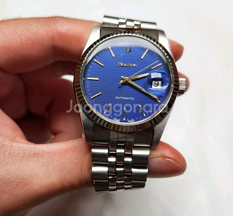 빈티지 부로바 슈퍼세빌 싱글데이트 와플 청판 쥬빌리줄--9