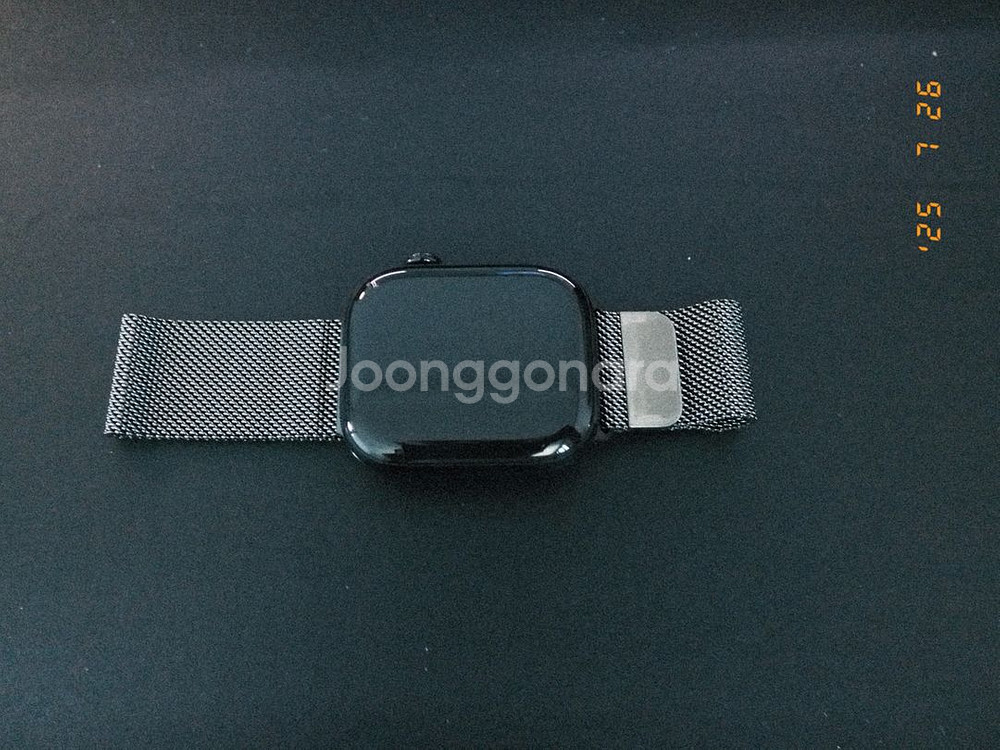 애플워치 10 제트블랙 GPS 46mm + 밀레니즈 루--1