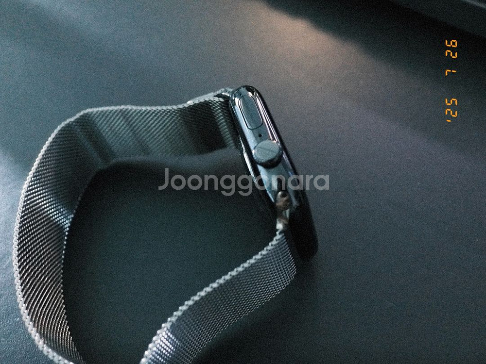 애플워치 10 제트블랙 GPS 46mm + 밀레니즈 루--3