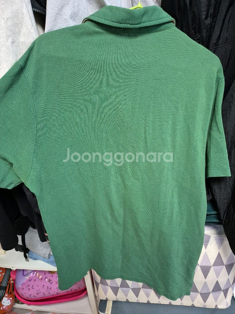 버버리 카라반팔티셔츠(L)--1