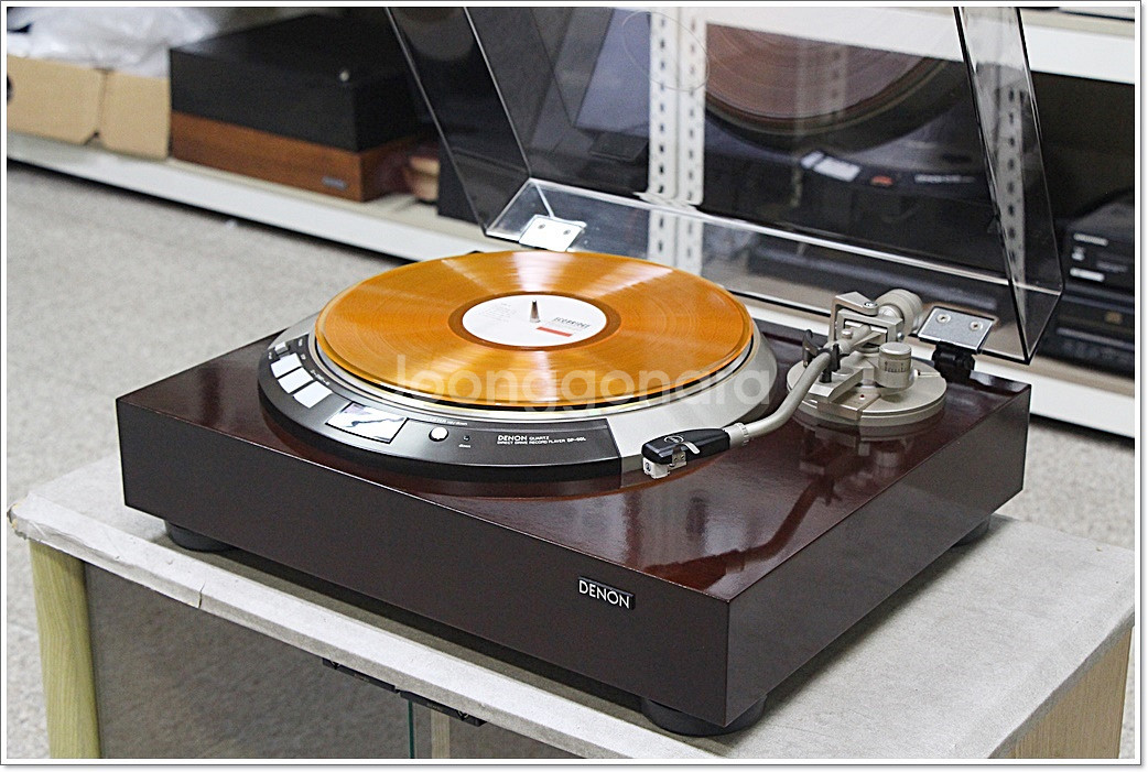 데논 A급 고급형 반자동 다이렉트 턴테이블 DP-60L--1