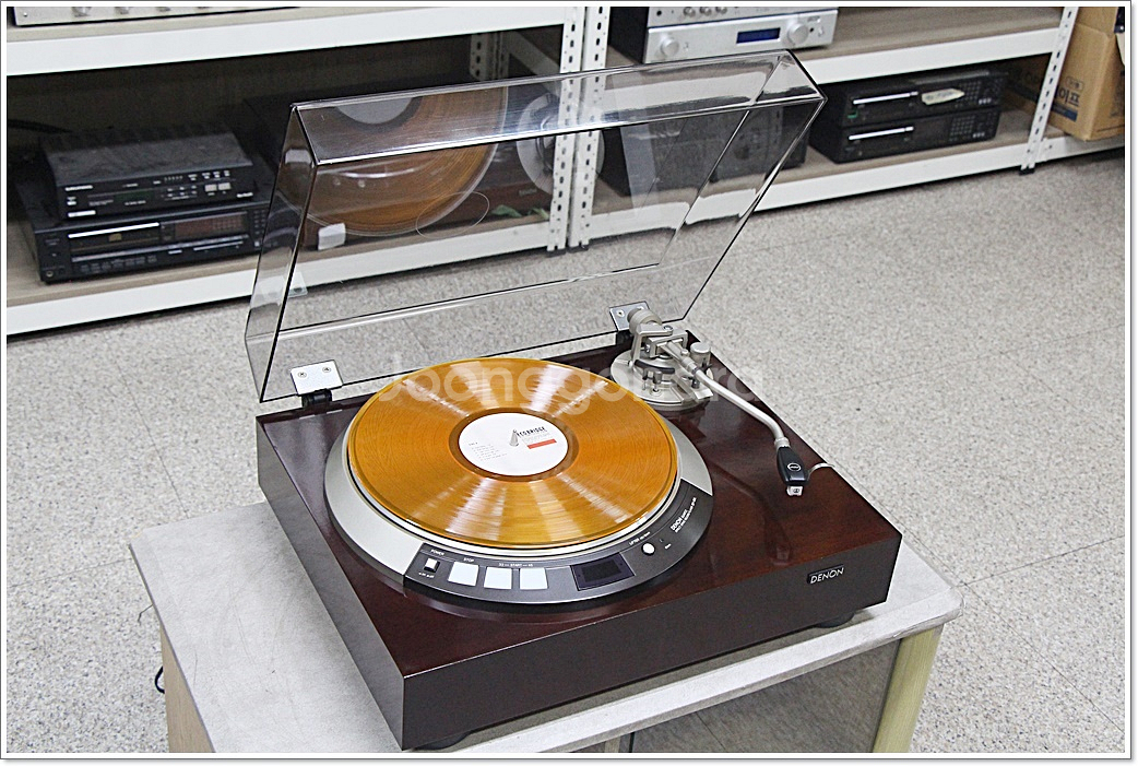 데논 A급 고급형 반자동 다이렉트 턴테이블 DP-60L--4