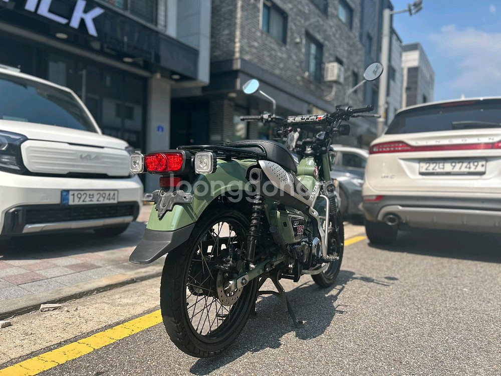 혼다 헌터커브125 23년 1만km 무꿍 무사고차량--3