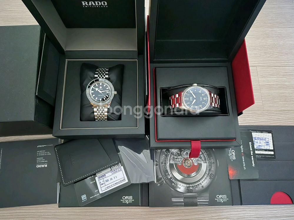 라도 캡틴쿡 42mm 오리스 빅크라운 프로파일럿 41m--0