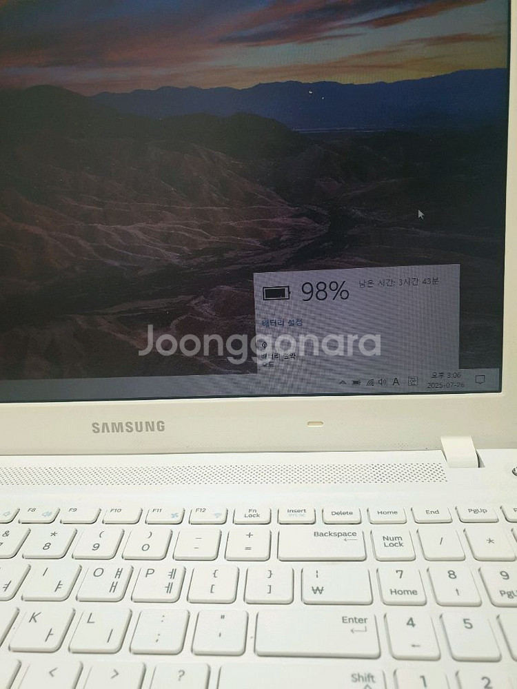 삼성노트북 입니다,--4
