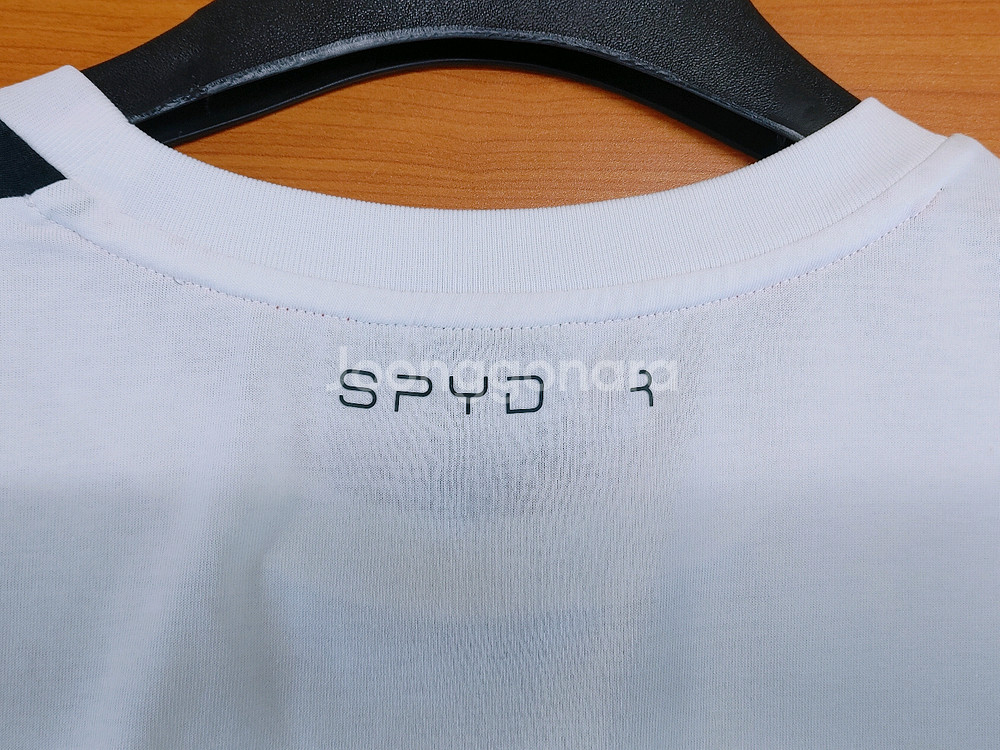 SPYDER 스파이더 왼쪽 어깨 특수나염로고 반팔라운드--8