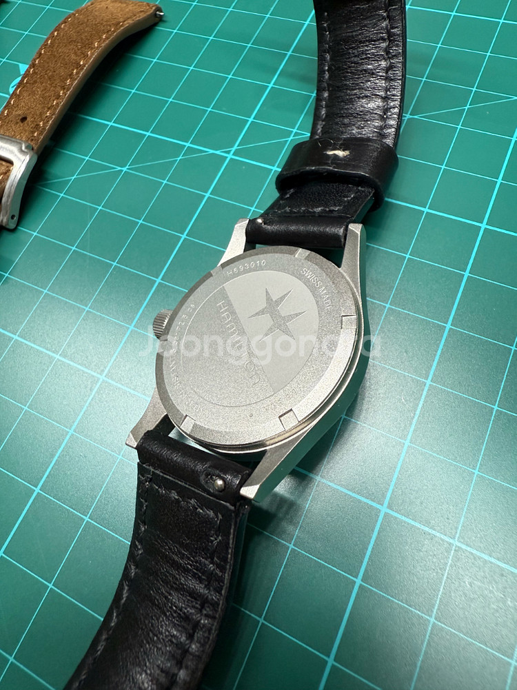 해밀턴 카키필드 33mm 풀박 s급--2