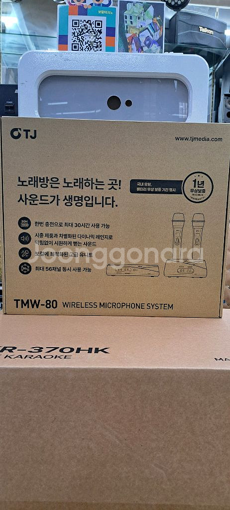 태진 무선마이크 TMW-80--1