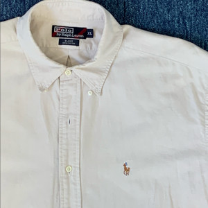 폴로 랄프로렌 베이지 반팔셔츠 2XL