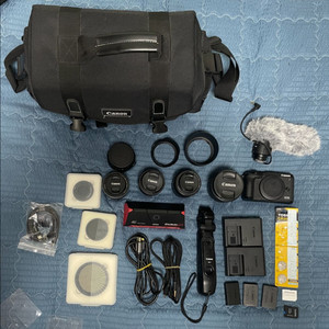 캐논 EOS M6 Mark2 카메라 및 유튜브 풀셋