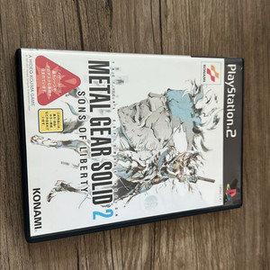 ps2 메틀기어솔리드2 선즈오브리베티 일판 엽서