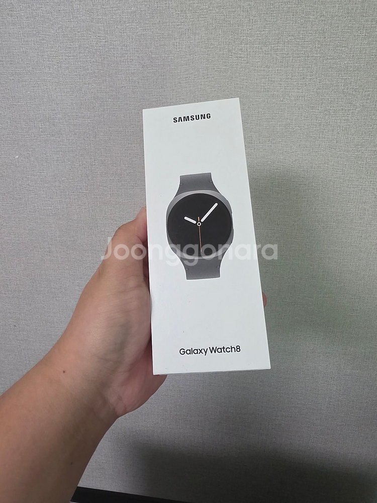 갤럭시워치8 그라파이트 40mm 미개봉 팔아요~--0