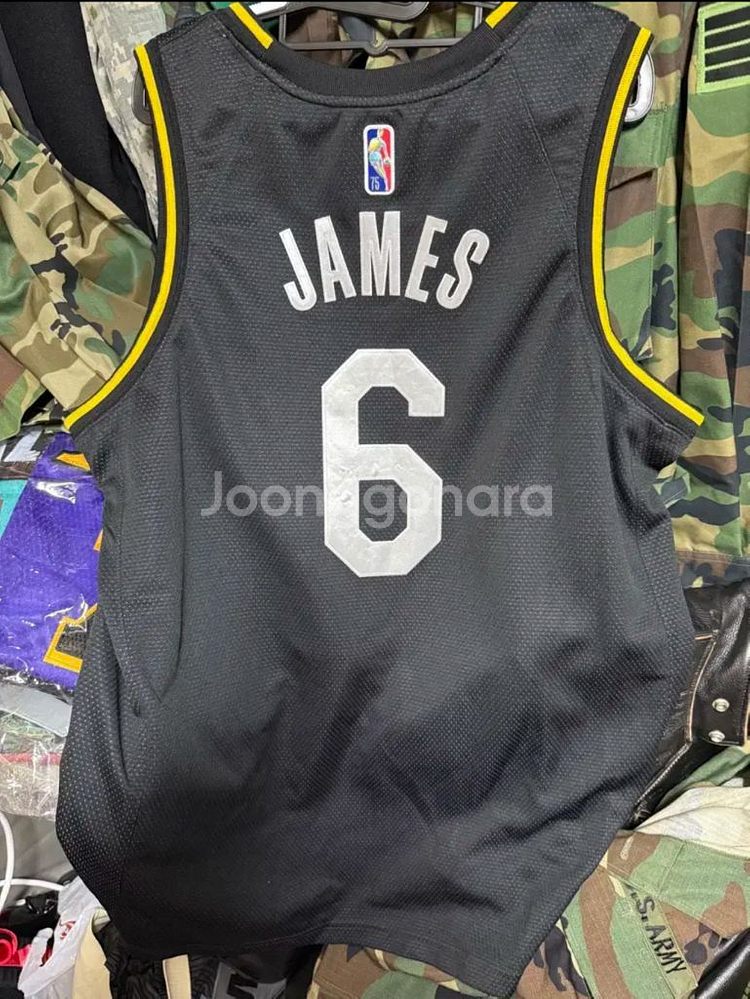 NBA LA 레이커스 어웨이 저지 (르브론 제임스)--3