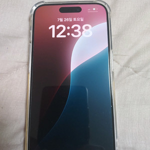 S급 아이폰15프로 128GB 배터리100%(보관중)