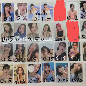 오마이걸 포토카드 포카 판매 효정 미미 유아 승희 지호