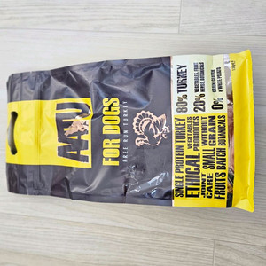 AATU 강아지 사료 1.5kg 칠면조,오리 각1봉