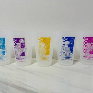 죠죠의 기묘한 모험 컵 5종 일괄(미사용)