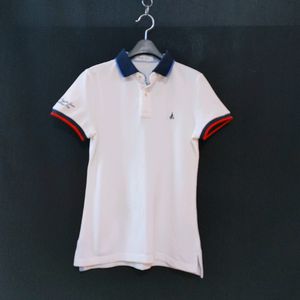 BEANPOLE 빈폴 소매배색 반팔카라티
