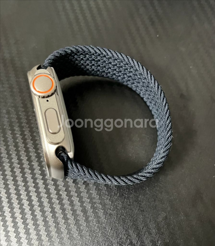 애플 정품 브레이드 솔로루프 44mm 6호--1