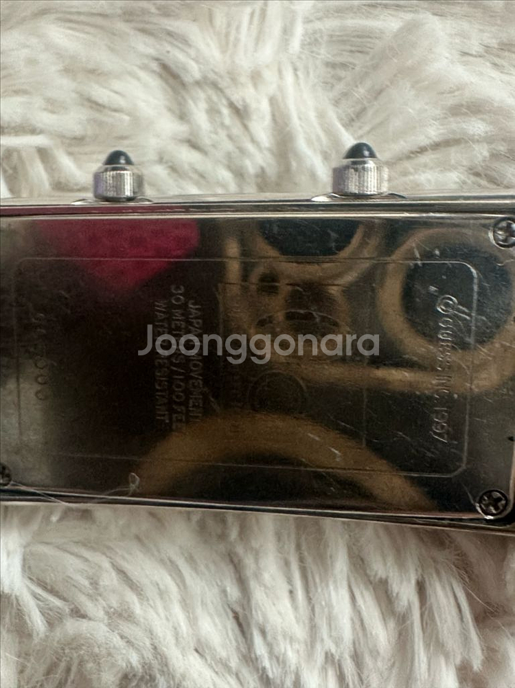Guess GC 정품 듀얼타임 메탈 빈티지 시계 판매--7