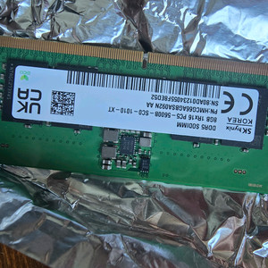 sk hynix ddr5 16gb(8*2) 노트북램