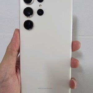 갤럭시S23 울트라 512g 크림색상