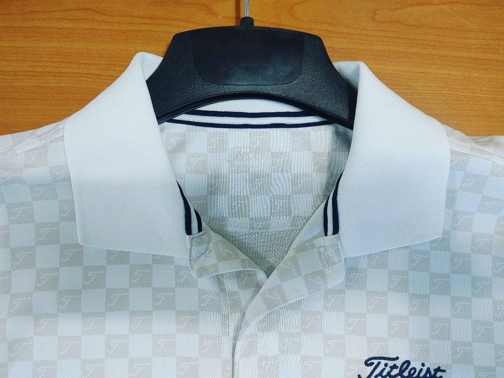 Titleist 타이틀리스트 멀티패턴 기능성 스판반팔카 이미지