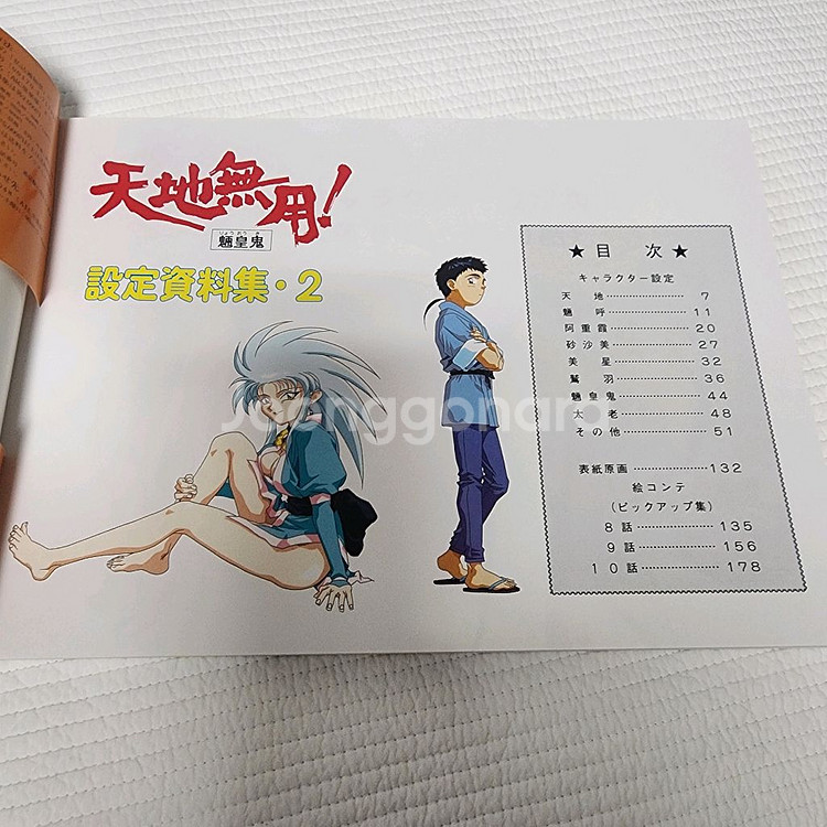 천지무용 양황귀 자료설정집2 (1995년작) 일본 원서--1