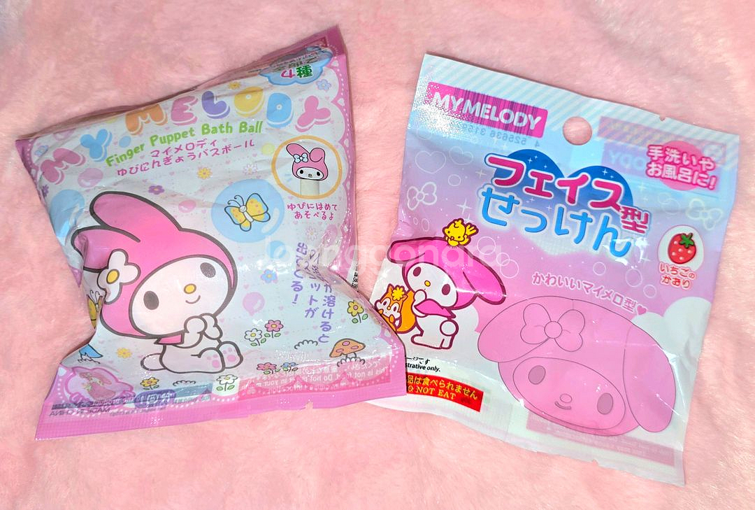 산리오 마이멜로디 배쓰 밤/비누--0