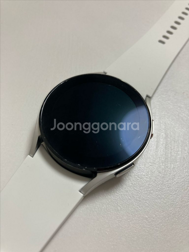 갤럭시 워치4 40mm 실버 배터리 한달전 교체 제품--1