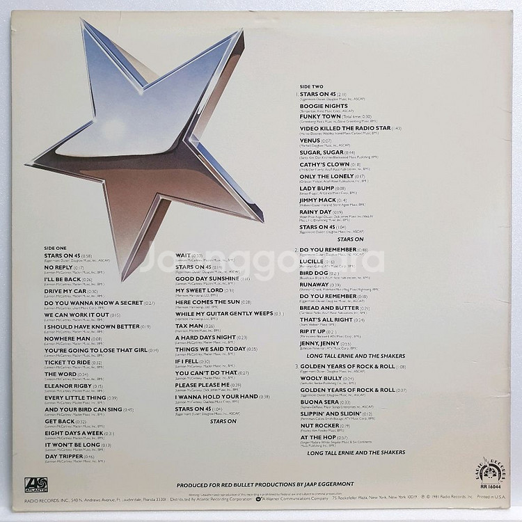 (미국/LP) 스타즈 온 45 / Stars on 45--1
