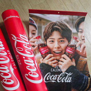 박보검 코카콜라 엽서 및 캘린더