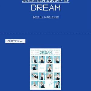 세븐틴 드림 모든 앨범 포카 제외 풀세트