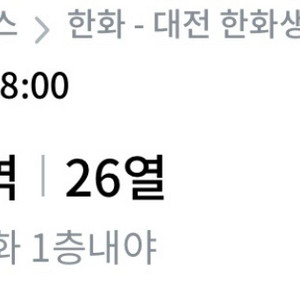 7/27 한화 ssg 1루단석 팝니다