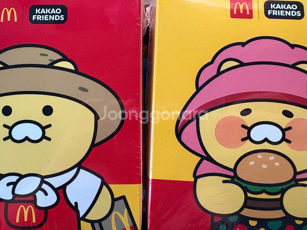 맥도날드 춘식이 농부 할미 세트(완전 새제품)--0