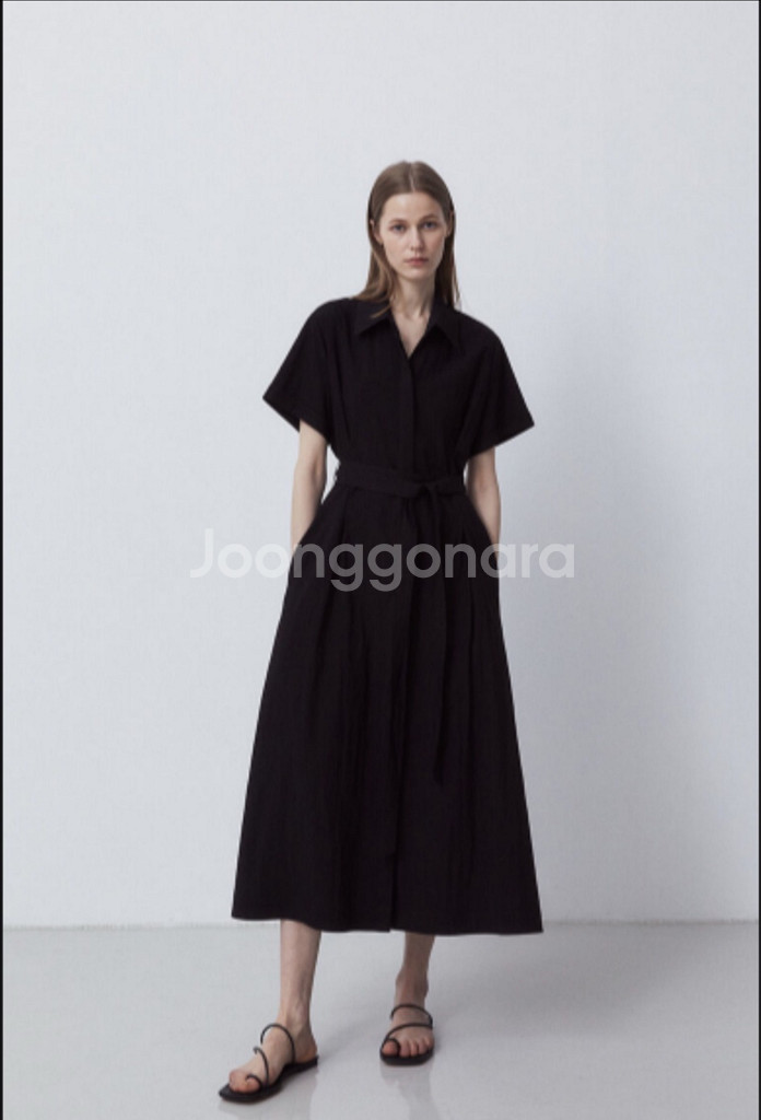 (판매) 노티아 비지니스 드레스 원피스 블랙--0