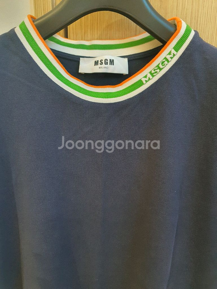 MSGM 남성 면 반팔 판매합니다!--2