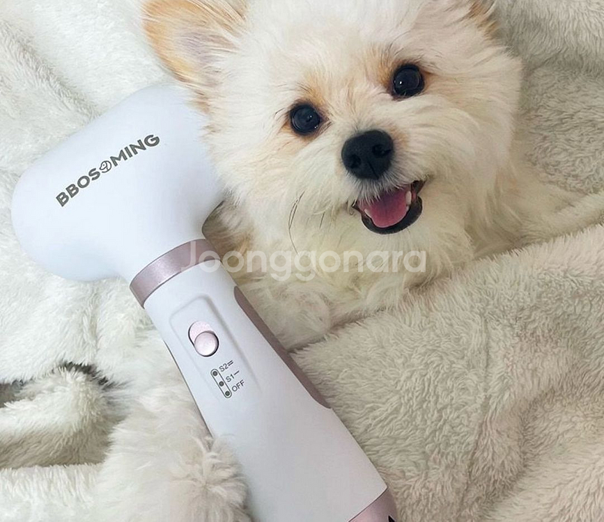 베픈 뽀소밍 에어 브러쉬 강아지 고양이 드라이기--8
